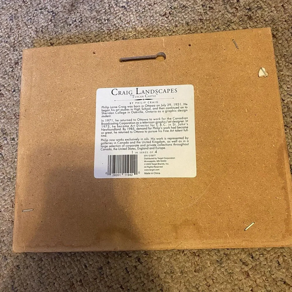 Tuscan Castle by Philip Craig Landscapes Gallery Wrapped Canvas Giclee Art Small - Picture 6 of 8